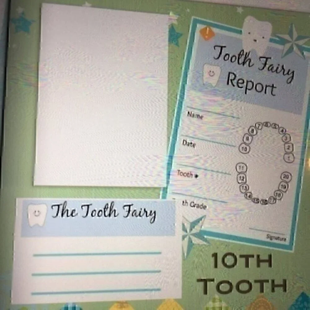 8x8 Hardcover Boys First Tooth book